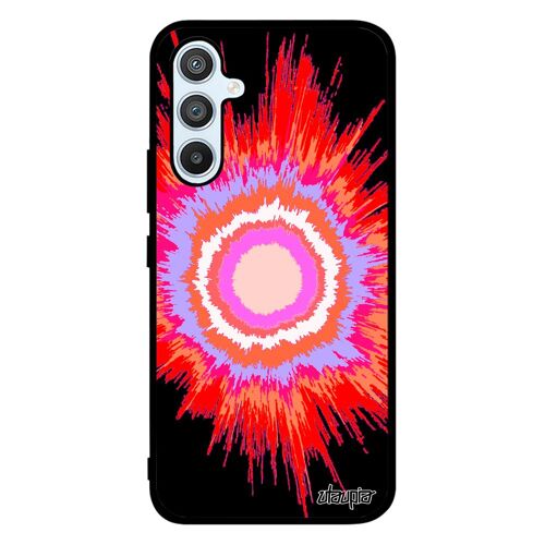 Coque Pour A54 Silicone Explosion Soleil Portable Jolie Personnalisé Fond Design Rouge Effet Galaxie Housse Motif De Samsung Galaxy
