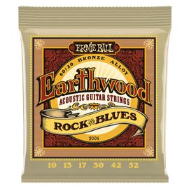 Ernie Ball 2008 Earthwood Rock & Blues Cordes Guitare Folk 10-52