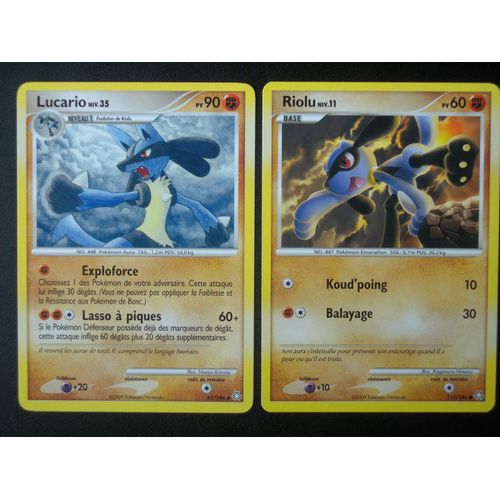 Eveil Des Légendes - Lucario (61) + Riolu (117/146)