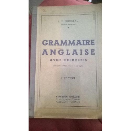 Grammaire Anglaise Avec Exercices