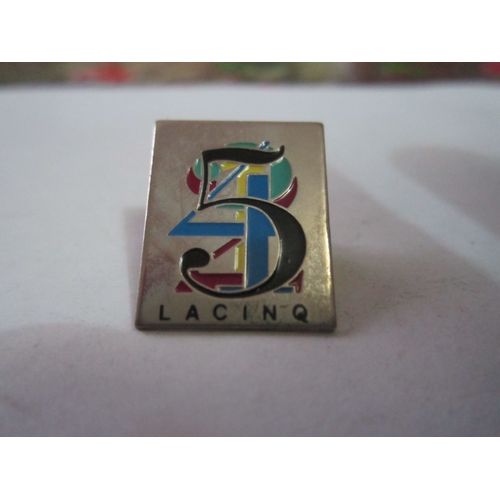 Pins Chaine La Cinq