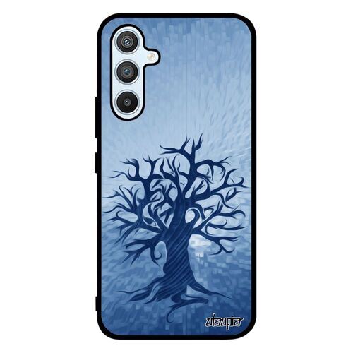 Coque Peinture Arbre Samsung A54 Silicone Motif Zen Naturel Decoratif Personnalisé De Vie Foret Ecolo Nature Etui Housse Galaxy