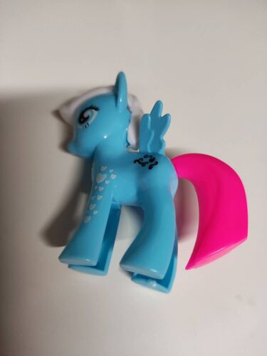 Figurine Licorne Bleu Plastique