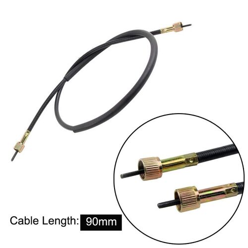 Type D -90cm Compteur De Vitesse Pour Moto Scooter Et Cyclomoteur, Câble D'instruments, Ligne À Dents Métriques, Ligne De Vitesse, Convient Au Dean 6 Cg 50 150cc Nipseyteko®