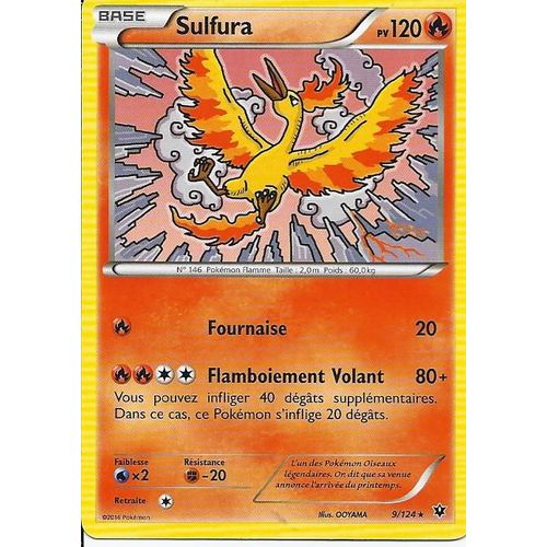 Sulfura 9/124 - Pokemon Xy10 Impact Des Destins 