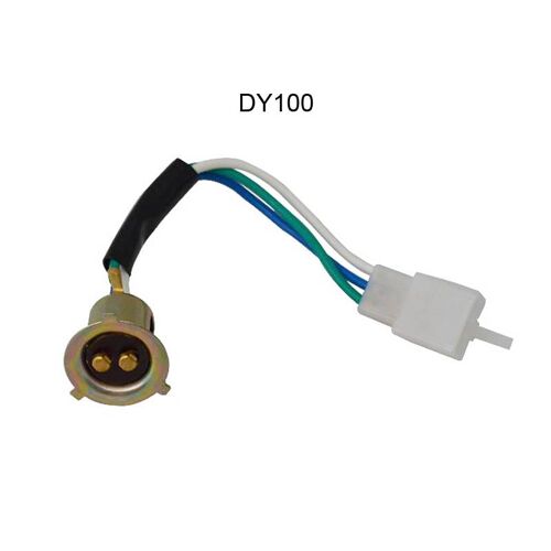 Dy100 Douille D'ampoule De Sauna Pour Scooter, Support De Lampe, Fil D'allumage Pour Dean 6, 50cc, 60cc, 125cc, 150cc, Cg125, Jh70, Wh125, Wh100, Dy100 Nipseyteko®