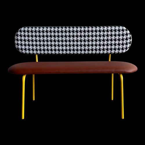 Banquette En Tissu Multicolore
