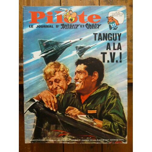 Pilote  412  Septembre 1967 ( Tanguy Laverdure )