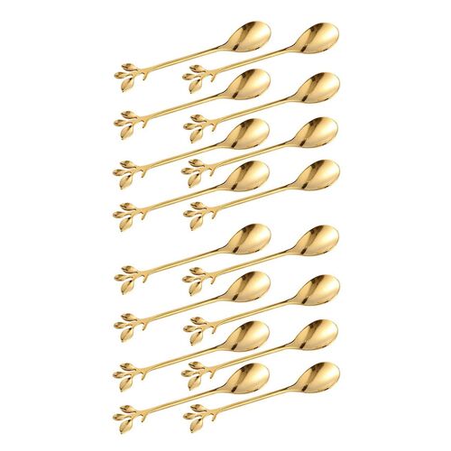 Crème Glacée Thé Remuant Cuillère Rétro Dessert Petite Cuillère À Café Vaisselle Cuisine Vaisselle 2 S