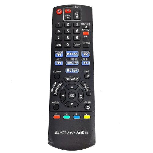 Remplacement N2qayb000734 Compatible avec Panasonic Blu-ray Disc Player Télécommande Dmp-bd75 Dmp-bd77 Dmp-bd87