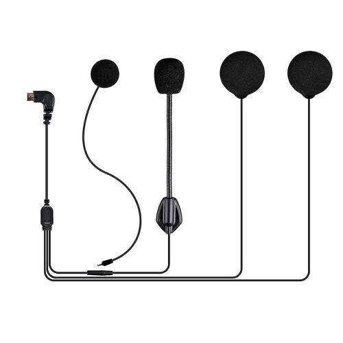 Fodsports Écouteur Avec Microphone Compatible Fx6 Moto Casque Interphone Bluetooth Casque