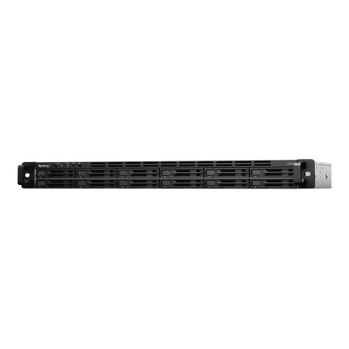Synology FlashStation FS2500 - Serveur NAS - 12 Baies - rack-montable - SATA 6Gb/s - RAID 0, 1, 5, 6, 10, JBOD, RAID F1 - RAM 8 Go - Gigabit Ethernet / 10 Gigabit Ethernet - iSCSI support - 1U