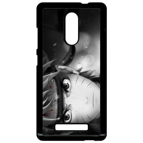 Coque xiaomi redmi note 3 - naruto black and white - noir