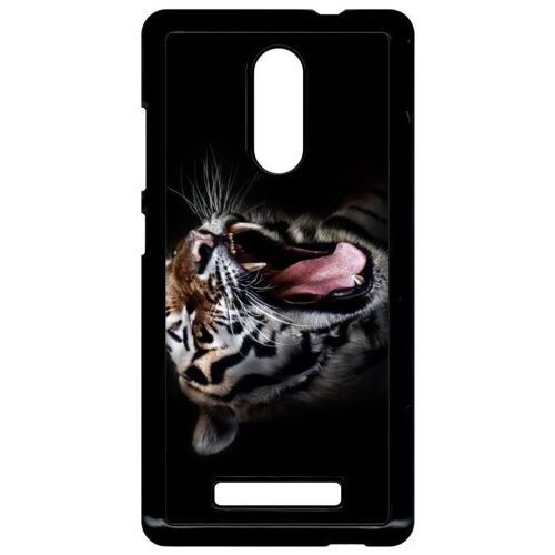 Coque Xiaomi Redmi Note 3 - Tete De Tigre Sauvage - Noir