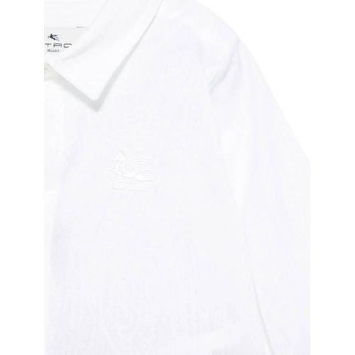 Etro Kids Chemise À Imprimé Cachemire - Blanc