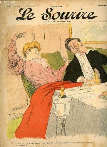 Le Sourire N°311 - Septieme Annee. Le Baron Etat Navre, Il Trouvait Que Je Ressemblai Trop A Une Femme Du Monde.