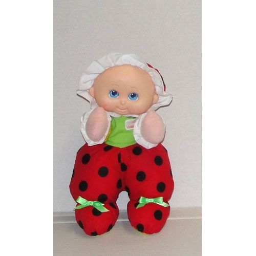 Coccinelle Poupon Bébé Poupée De Chiffon Doudou Playschool 1994 32cm