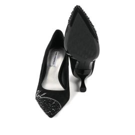 Karl Lagerfeld Escarpins À Bout Pointu - Noir