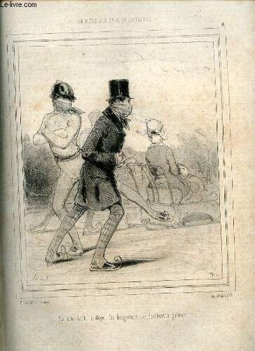 Un Hiver Aux Eaux De Hombourg : En Attendant Le Degel, Les Baigneurs Se Decident A Patiner, Et Polka Hongroise A L'instar De Paris - Extrait De Charivari.