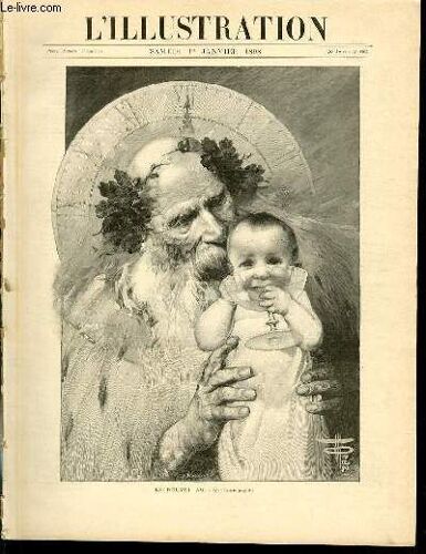 L'illustration Journal Universel N° 2862 - Gravures: Le Nouvel An (Voir L'article Page 16) Par Rousseau - Le Proces Du Panama, La Cour D'assises Pendant L'audition D'un Témoin (M.Clovis ...