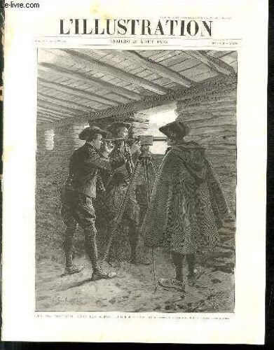 L'illustration Journal Universel N° 2792 - Gravures: La Vie Militaire Dans Les Alpes, À La Redoute Ruinée: Alpin Observant La Frontiere Italienne Par H.Thiriat (Voir L'article Page 163) - ...
