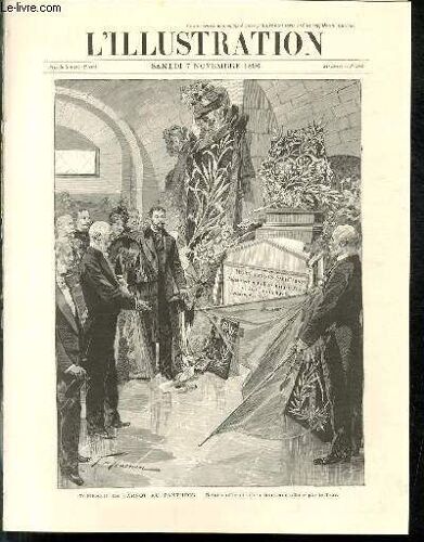 L'illustration Journal Universel N° 2802 -  Gravures: Tombeau De Carnot Au Panthéon, Remise Officielle De La Couronne Offerte Par Le Tsar Par Haenen - Pot-Pourri Sur Don-Juan Par Caran ...