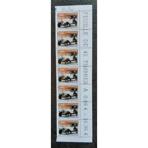 Bande De 7 Timbres N°5302 - Fête Du Timbre 2019 -Citroën Type A10hp- 2019