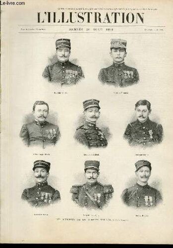 L'illustration Journal Universel N° 2948 - Gravures: Les Membres De La Mission Voulet (Photo. Panajou) - L'armée Suisse, Les Aumoniers, Catholique Et Protestant, Défilant Avec Le Drapeau Par ...