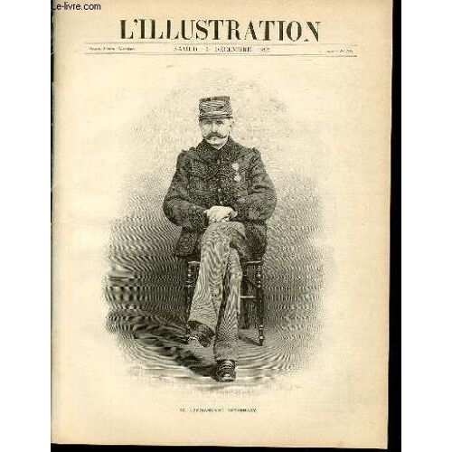L'illustration Journal Universel N° 2858 - Gravures: Le Commandant Estherhazy Par H.Thiriat - La Catastrophe De Tournay (Chemin De Fer Du Midi) Par Ducourtioux / Articles: La France ...