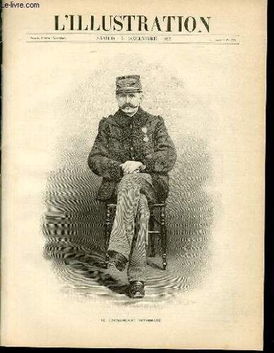 L'illustration Journal Universel N° 2858 - Gravures: Le Commandant Estherhazy Par H.Thiriat - La Catastrophe De Tournay (Chemin De Fer Du Midi) Par Ducourtioux / Articles: La France ...