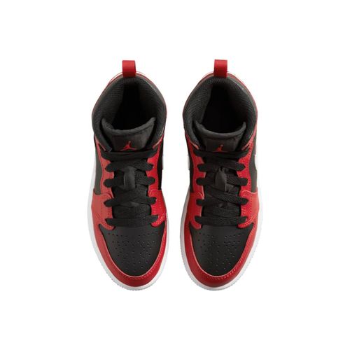 Jordan Kids Baskets Mi-Montantes Air Jordan 1 'red' - Rouge