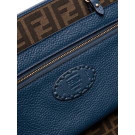 FENDI sac cabas Roll médium - Bleu