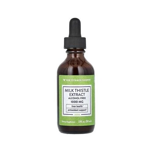 The Vitamin Shoppe, Extrait De Chardon-Marie, Sans Alcool, 1000 Mg, 59 Ml 
