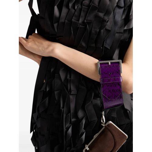 Prada Robe Sablé - Noir