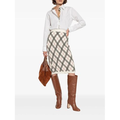 Stuart Weitzman Bottines En Cuir 90 Mm - Marron