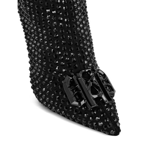 Philipp Plein Cuissardes À Ornements Strassés - Noir