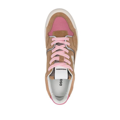 Dsquared2 Baskets En Daim - Marron