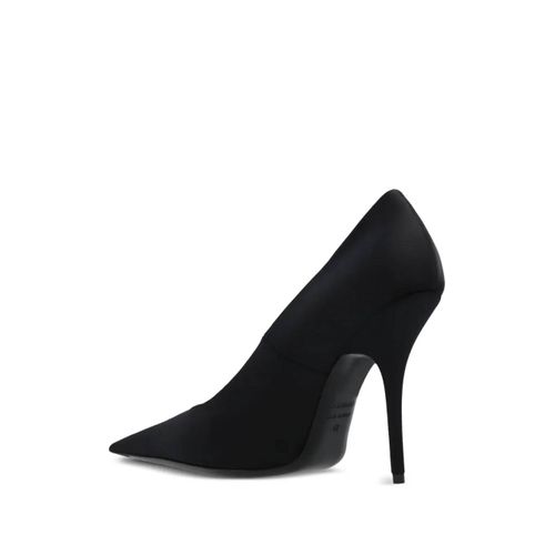 Balenciaga Escarpins Pointus Knife 80 Mm À Talon Aiguille - Noir