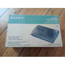 Magnetophone à cassette tcm 919