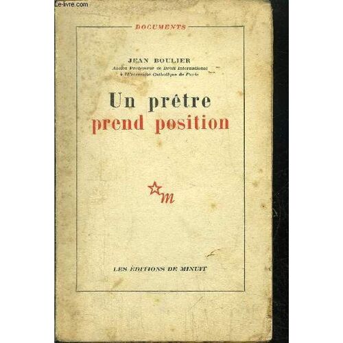 Un Pretre Prend Position