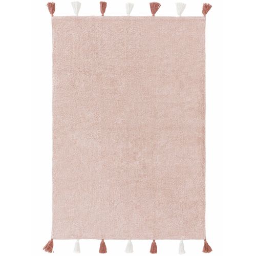 Tapis Lavables Pour Enfants Malu Rose 80x120 Cm - Tapis Pour Chambre D'enfants/Bébé