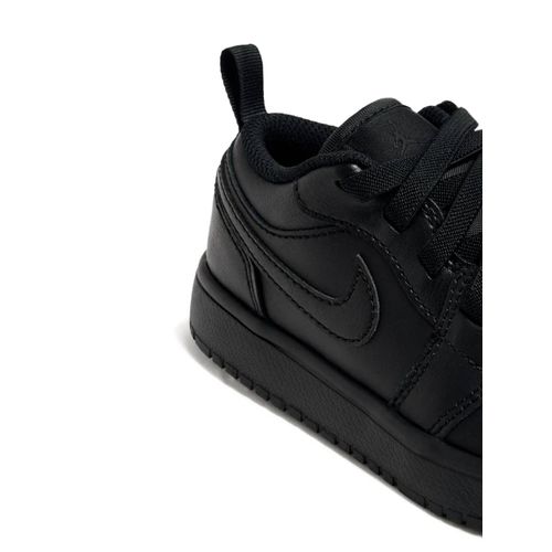 Nike Kids Baskets Jordan 1 Low Alt En Cuir - Noir