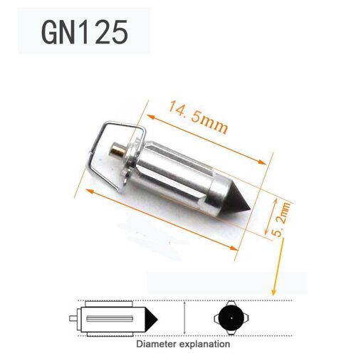For Gn125 Pièces De Réparation D'aiguilles De Soupape De Carburateur Pour Pz26 Pz27 Pz30 Pz19 Cg125 Gy6 50 125cc Gn125 Mikuni Keihin Carb Pièces De Moto 4 Pièces Nipseyteko®