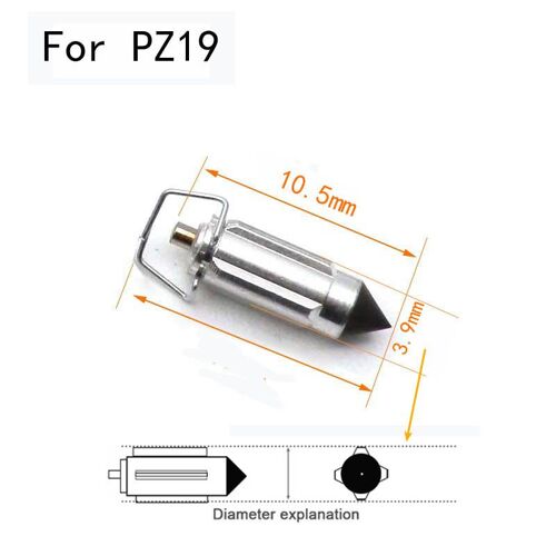 For Pz19 Valve De Carburateur Grossière Pour Suzuki Honda Mikuni Keihin, Pièce De Réparation Pour Pz26, Pz27, Pz30, Pz19, Cg125, Dean 6, 50, 125cc, Gn125, 4 Pièces Nipseyteko®
