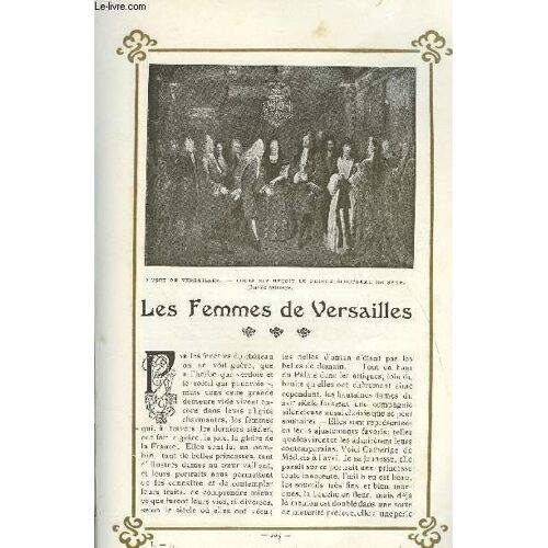 Le Monde Moderne Tome 22 - Les Femmes De Versailles