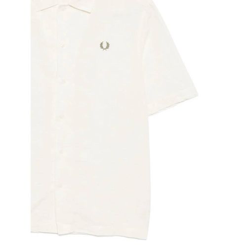 Fred Perry Chemise À Logo Brodé - Tons Neutres