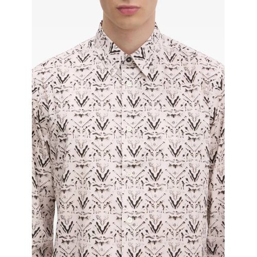 Paul Smith Chemise À Carreaux Longue - Tons Neutres