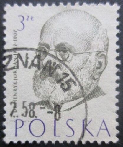 Pologne N°899 Médecin Henryk Jordan Oblitéré