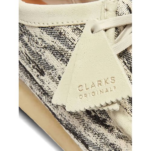 Clarks Originals Mocassins Wallabee En Tissu - Noir