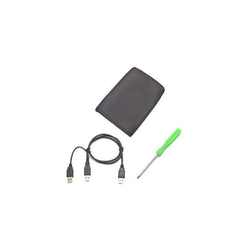 Boitier Pour Disque Dur IDE 2.5"""" 44 pin En Aluminium, Avec Housse, Connexion USB 2.0 En Aluminium, Avec Housse, Connexion USB 2.0